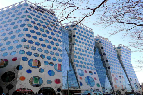 光华路soho一期外立面